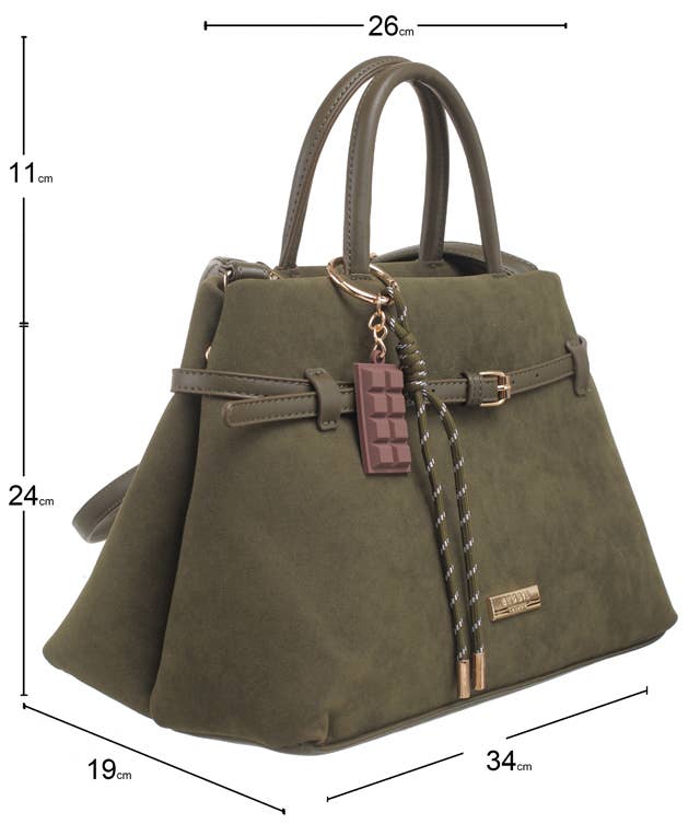 Bessie London – wholesale Tote bag – Women's – COCA TASSEL TOTE BAG2