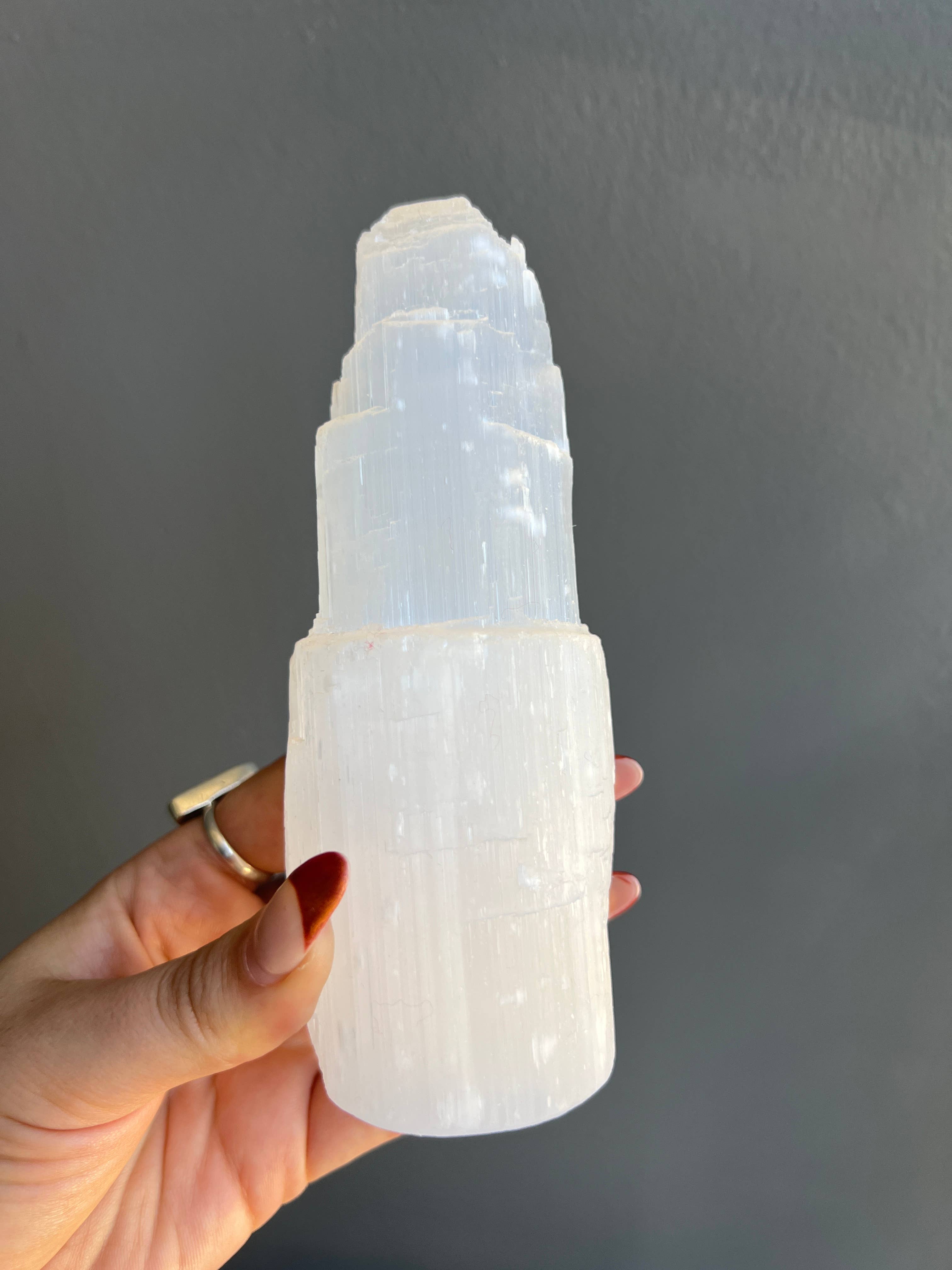 Sapphire & Sage - Wholesale Spiritual Stone/Crystal - Selenite Crystal Tower1