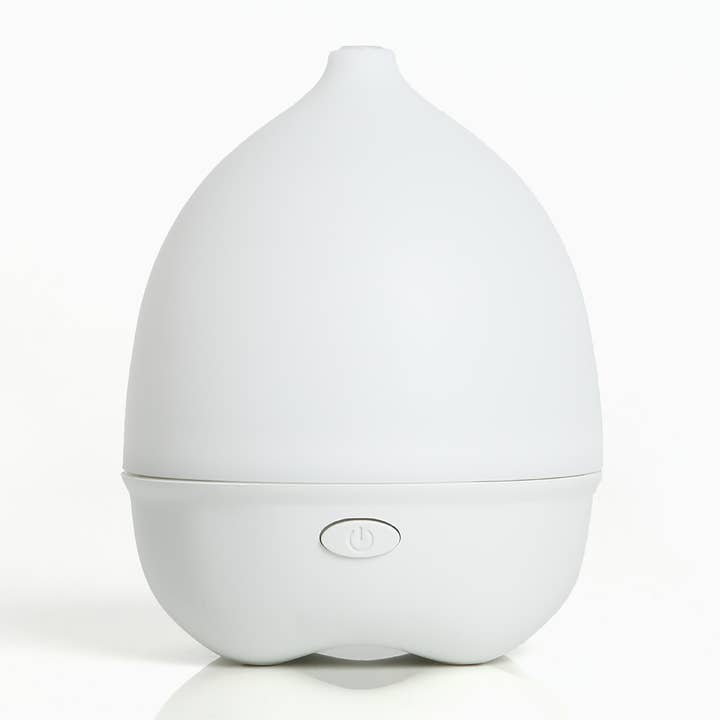 White Plastic Ultrasonic Diffuser w/ Lav Oil for wholesale by BluZen