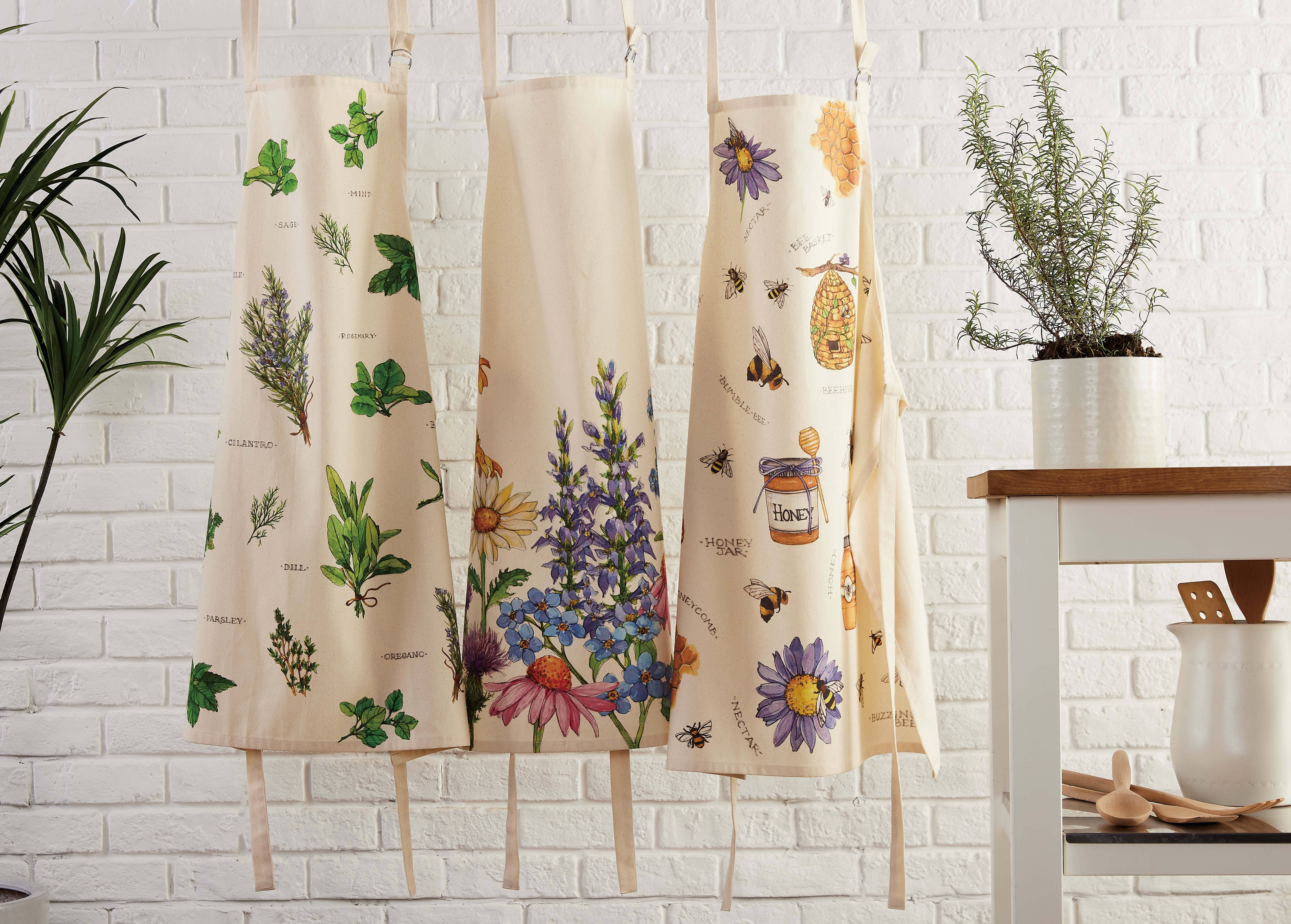 Peking Handicraft - Wholesale Apron - Wild Flowers Apron - Sally Eckman Roberts2