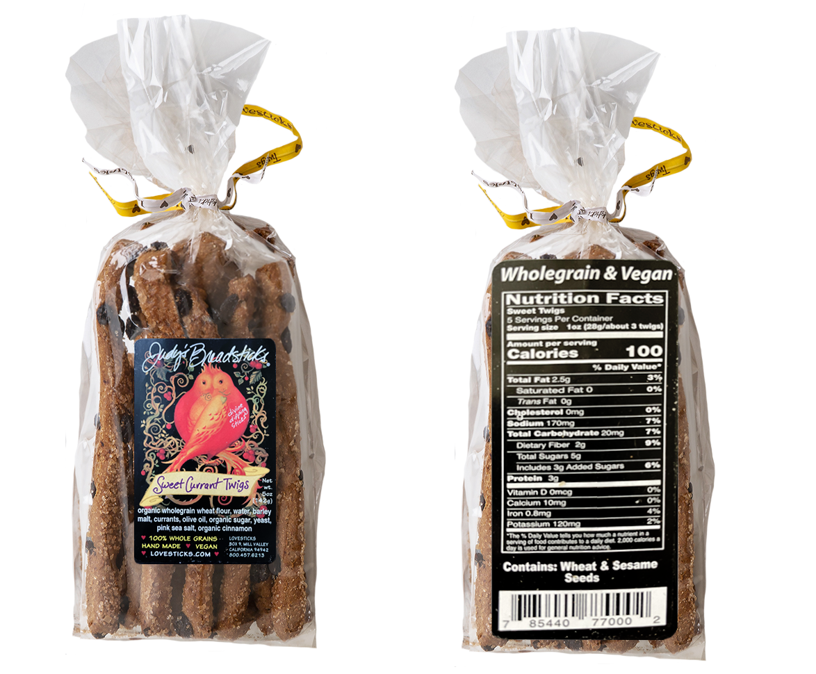 Judy's Breadsticks / Lovesticks – Großhandel Brotbackmischungen – Süße Johannisbeerzweige 1