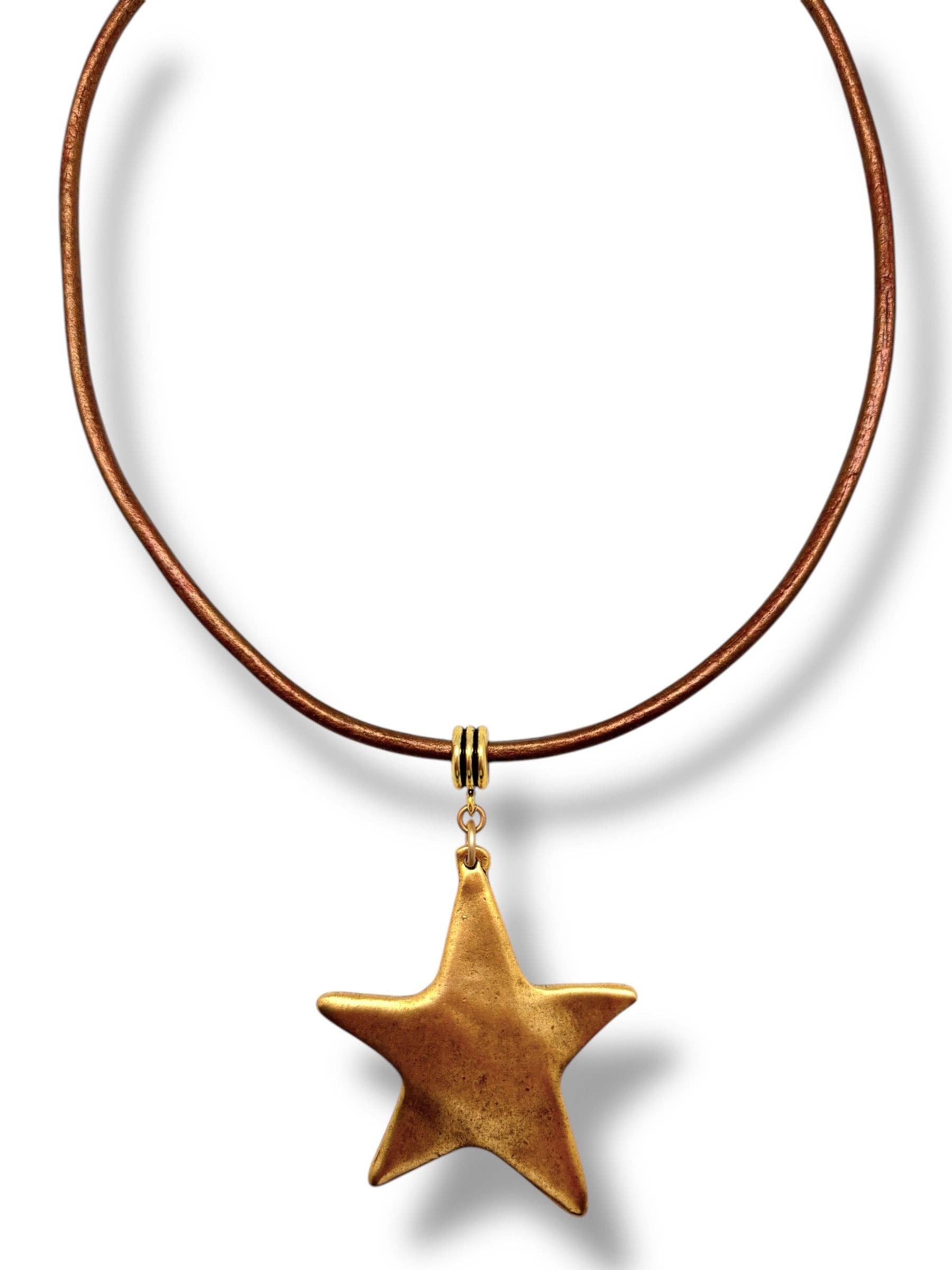 Shiver + Duke - Wholesale Pendant/Charm Necklace - Nova Leather Necklace4