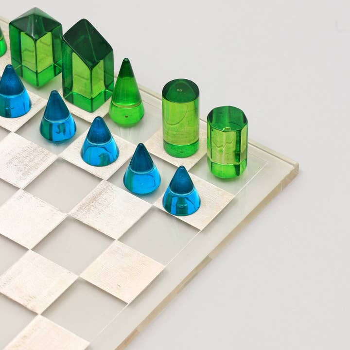 TrenDec - Wholesale Board Game - Chess Set | Acrylic Chess Game Set,1