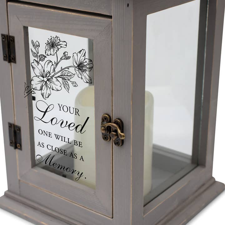 Cottage Garden - Wholesale Lantern - Your Loved One Bereavement Lantern3