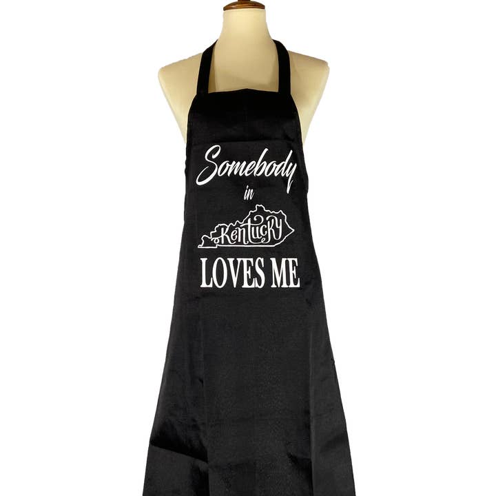 Somebody In Kentucky Loves Me Apron for wholesale by Layne Wilson
