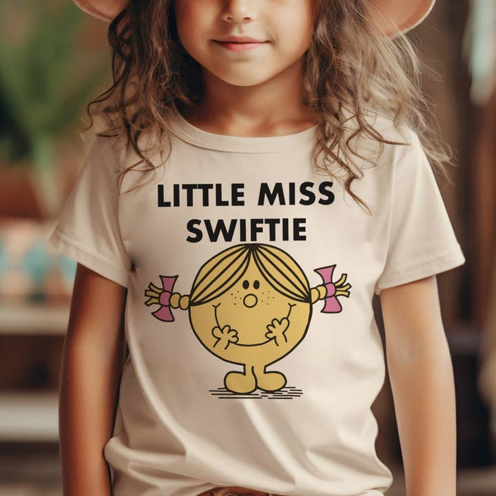 Par.tees by Party On! - Wholesale Screen Printed T-Shirt - Kids - Kids Little Miss Swiftie Youth Taylor Swift Graphic Tee