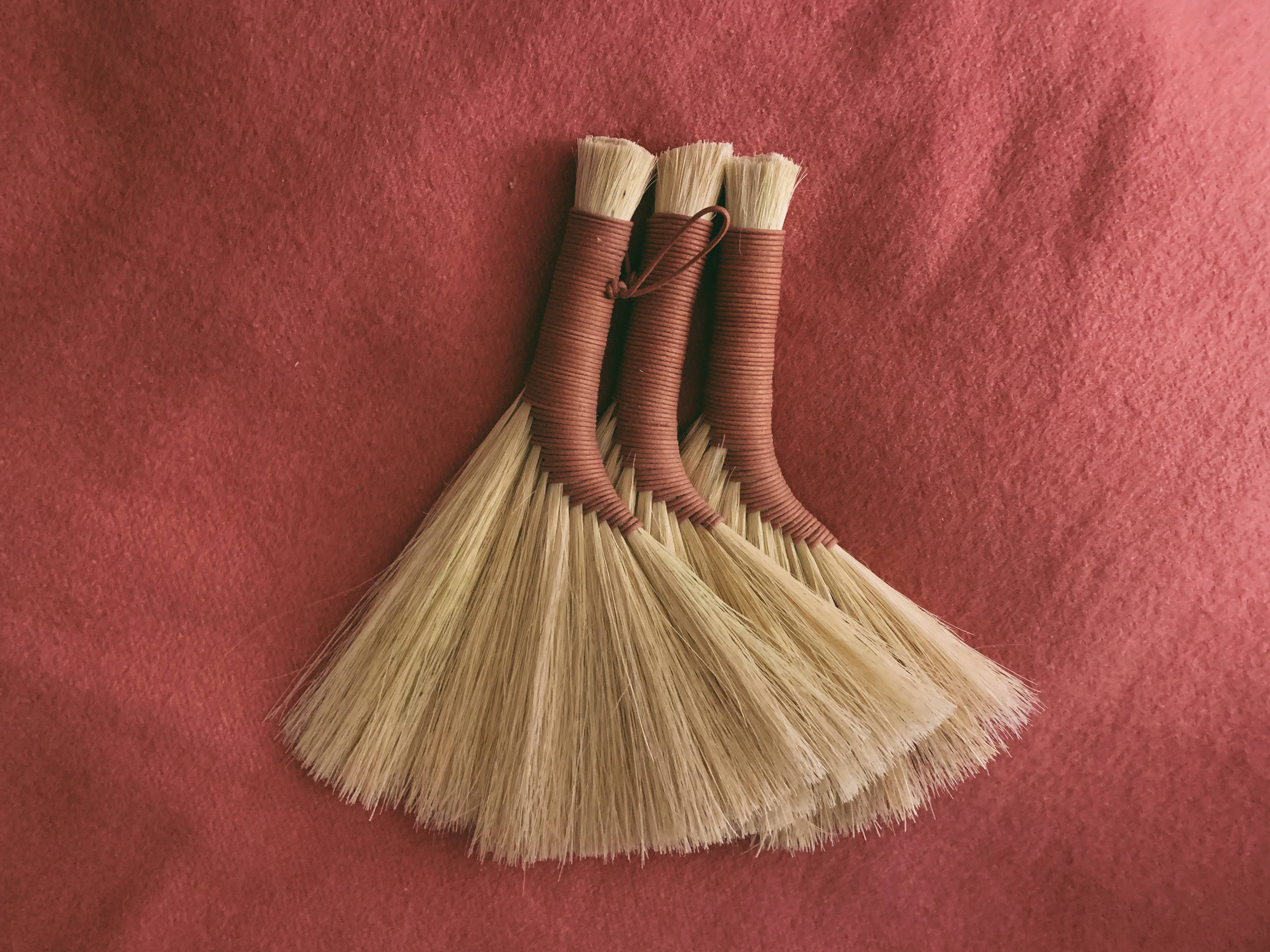 S W E V E N - Wholesale Broom - Small Turkey Wing Broom | Handmade | Tampico | Minimal
