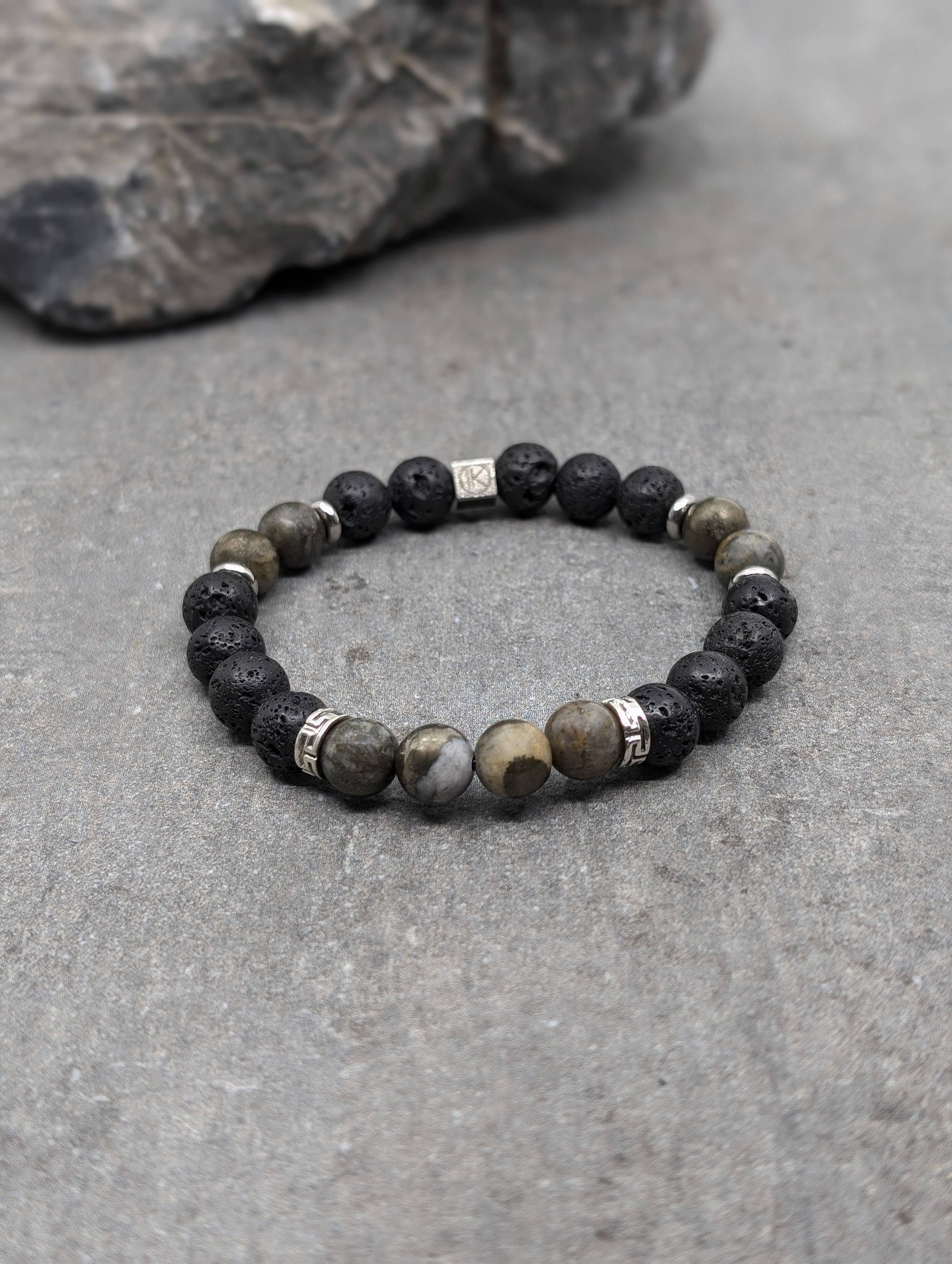 IKOBA – wholesale Smycken - Herr – HERRARMBAND NATURPÄRLOR / 286