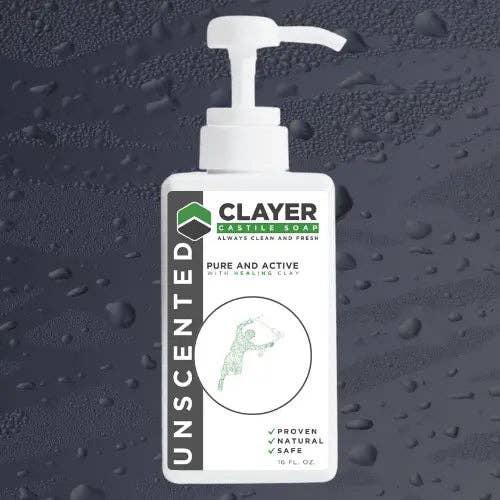Clayer - Wholesale Hand soap/wash - Organic Castile Soap - Scooter - 16 fl oz.2