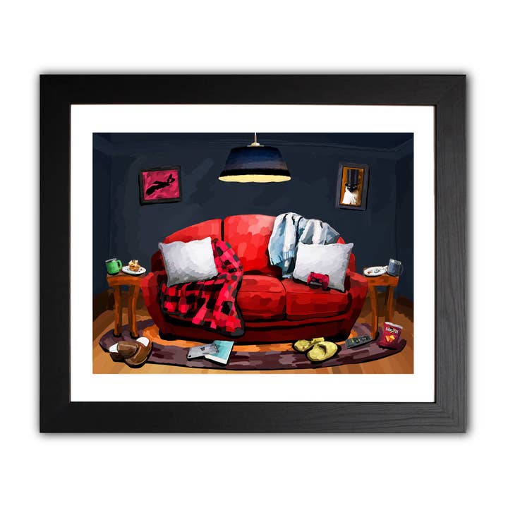The Couch — Art Print for wholesale by Joy & Fury Art