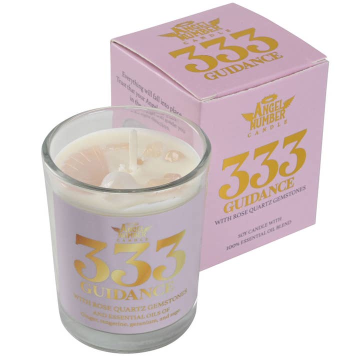 Benjamin International - Wholesale Jar/Filled Candle - ANGEL NUMBER CANDLES