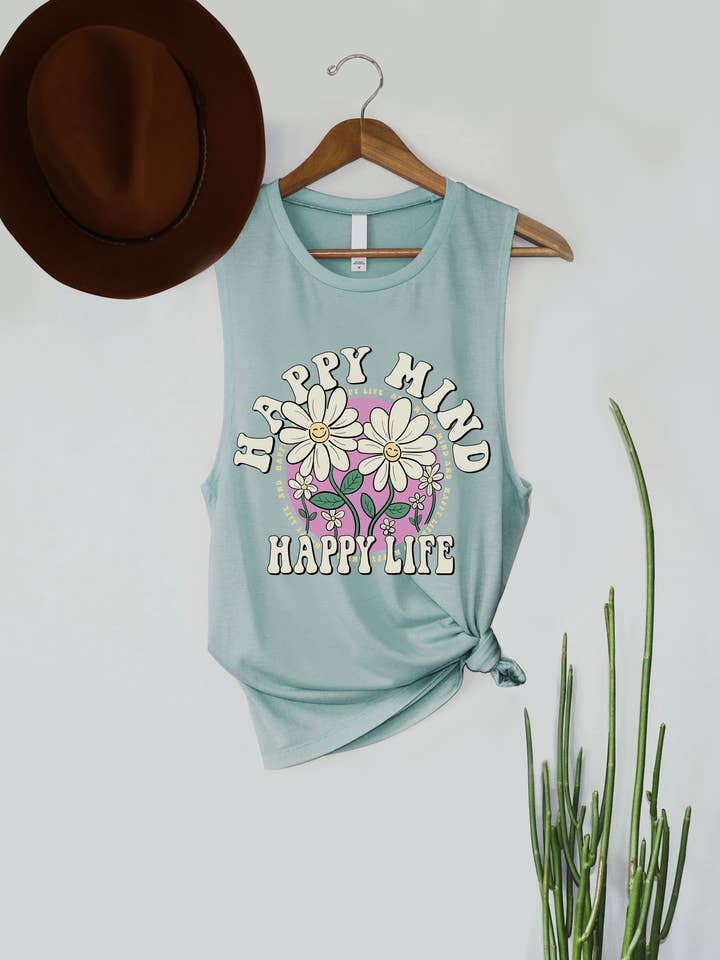 Happy mind happy life for wholesale by PINK NABI