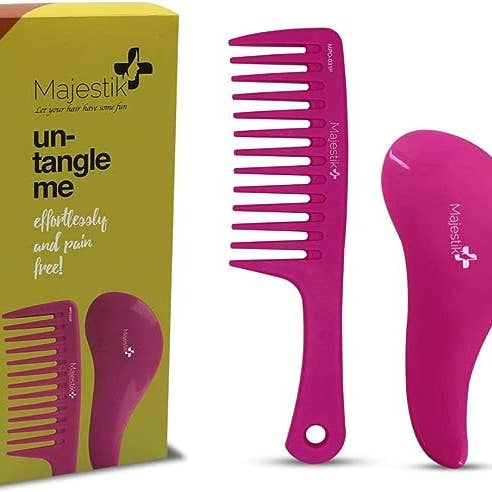 Majestic Beauty - Wholesale Hair brush/comb - Detangling Brush & Comb Set- The Best Hair Detangler Kit0