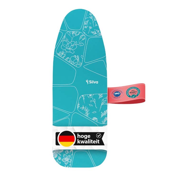 Copertura per asse da stiro - Molton - L- 130 x 45 cm - Turchese (Kopya) per la vendita all'ingrosso da parte di Mevsim Store