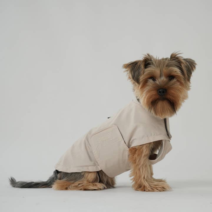 Staey - Wholesale Pet Jacket - Dog - Dog Raincoat Vega | Nature