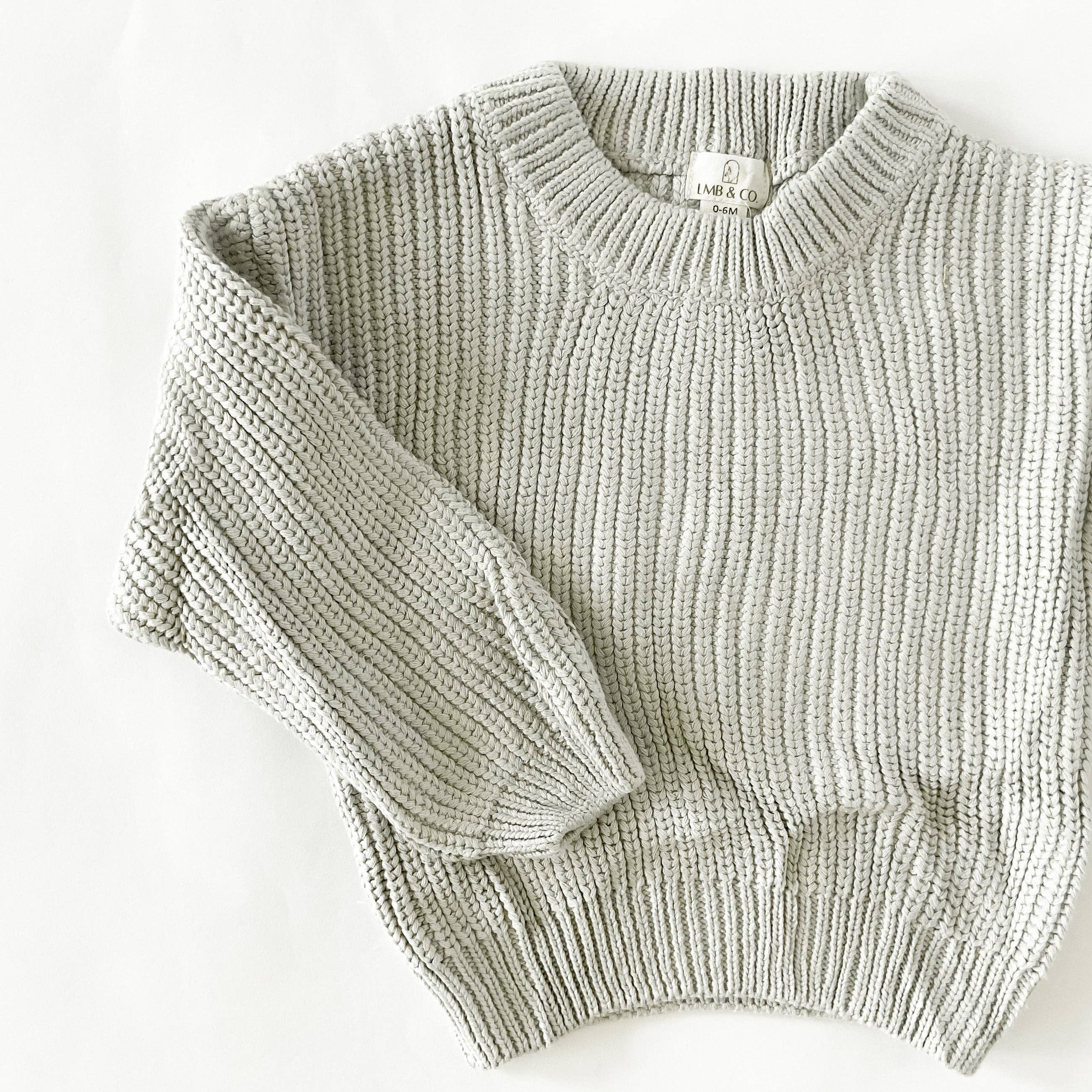 Lmb&Co. - Wholesale Knit Sweater - Kids - Chunky Knit Sweater | Sage2