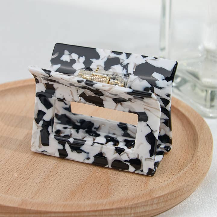 TheDivaSoap - Vendita all'ingrosso Fermaglio per capelli - Donna - Pinza per capelli intagliata a forma di tartaruga marmorizzata9