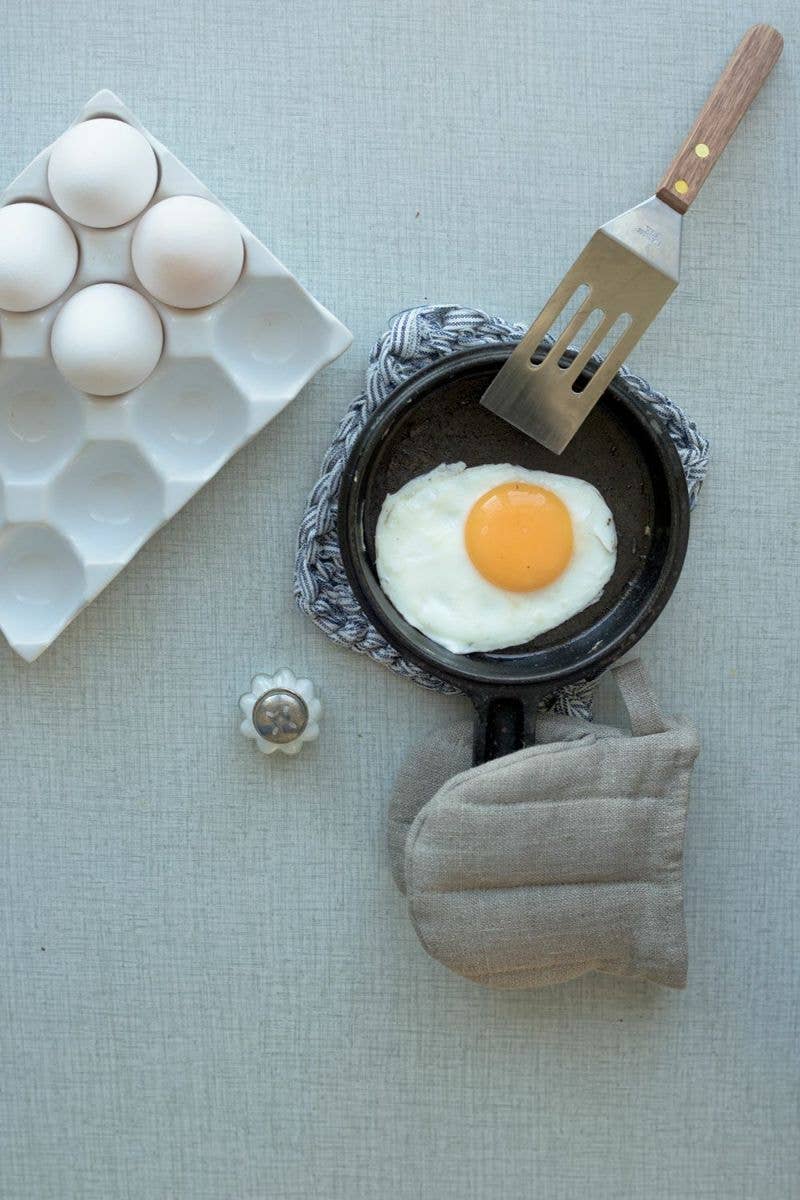 Fog Linen Work - Vendita all'ingrosso Guanti da forno/Presine - Guanti da forno in lino naturali, confezione da 22