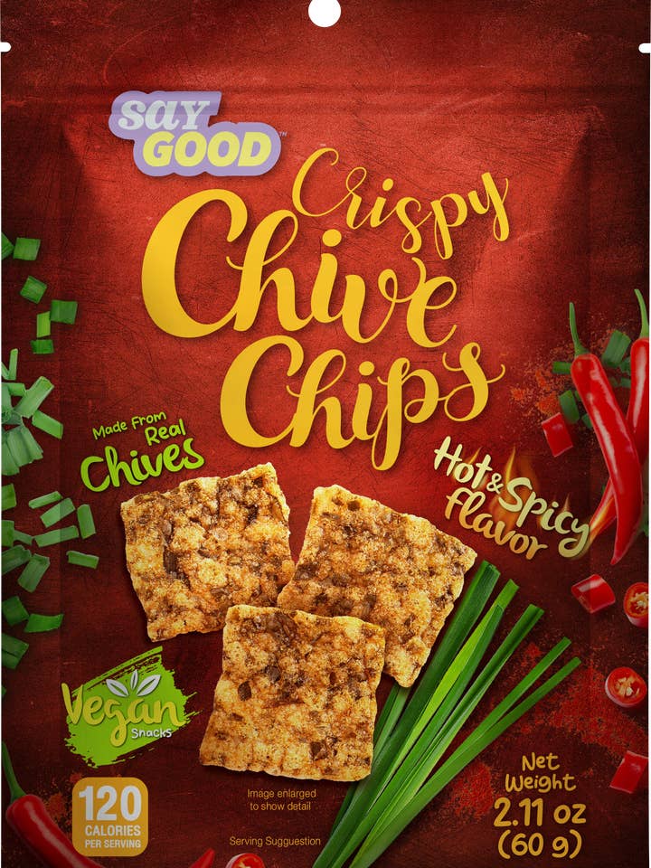 Say Good - Chives Chips - Spicy Flavor for wholesale by A S World USA, LLC