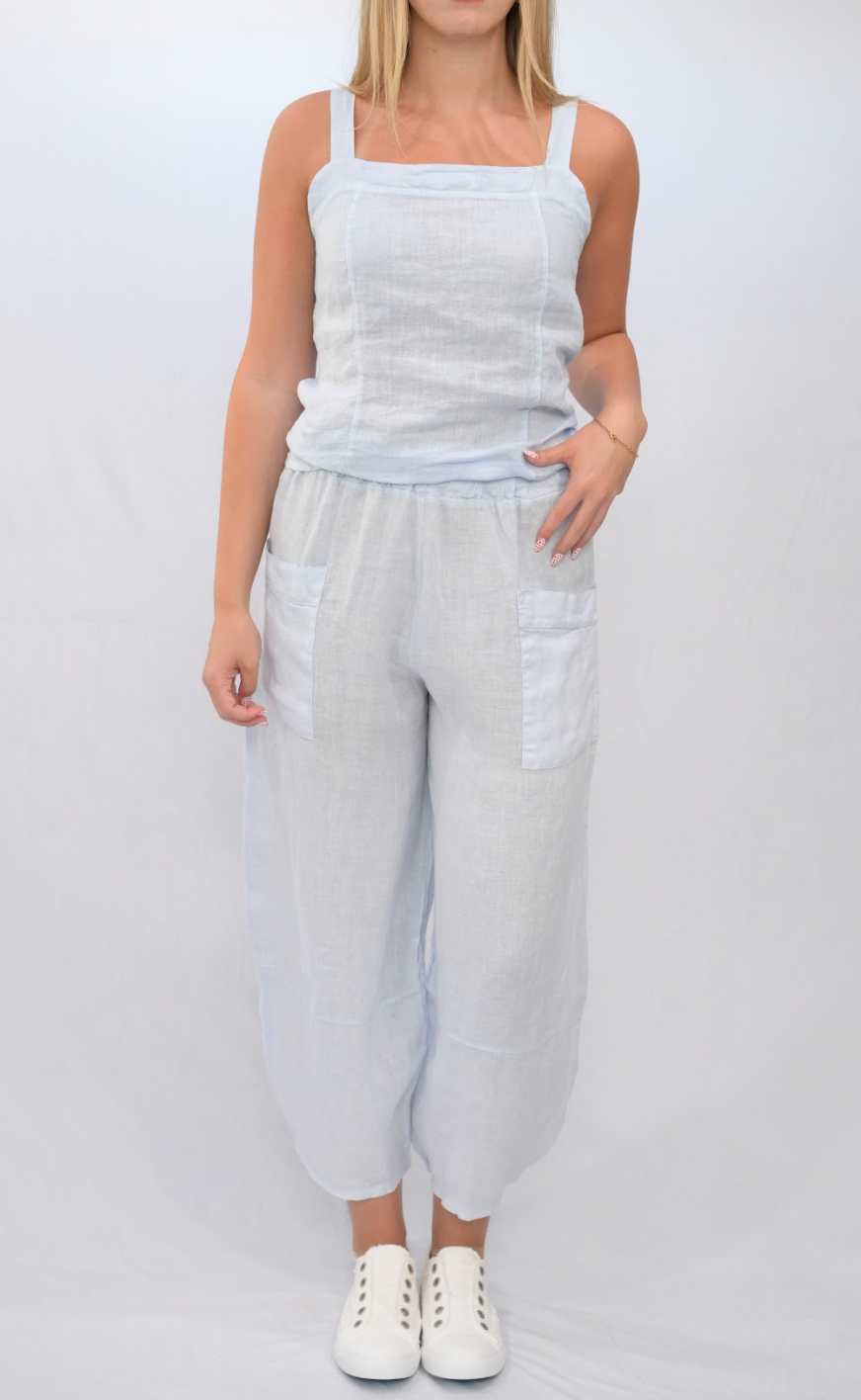 Merci Marie - Wholesale Pants - Women's - Linen Barrel Pants17