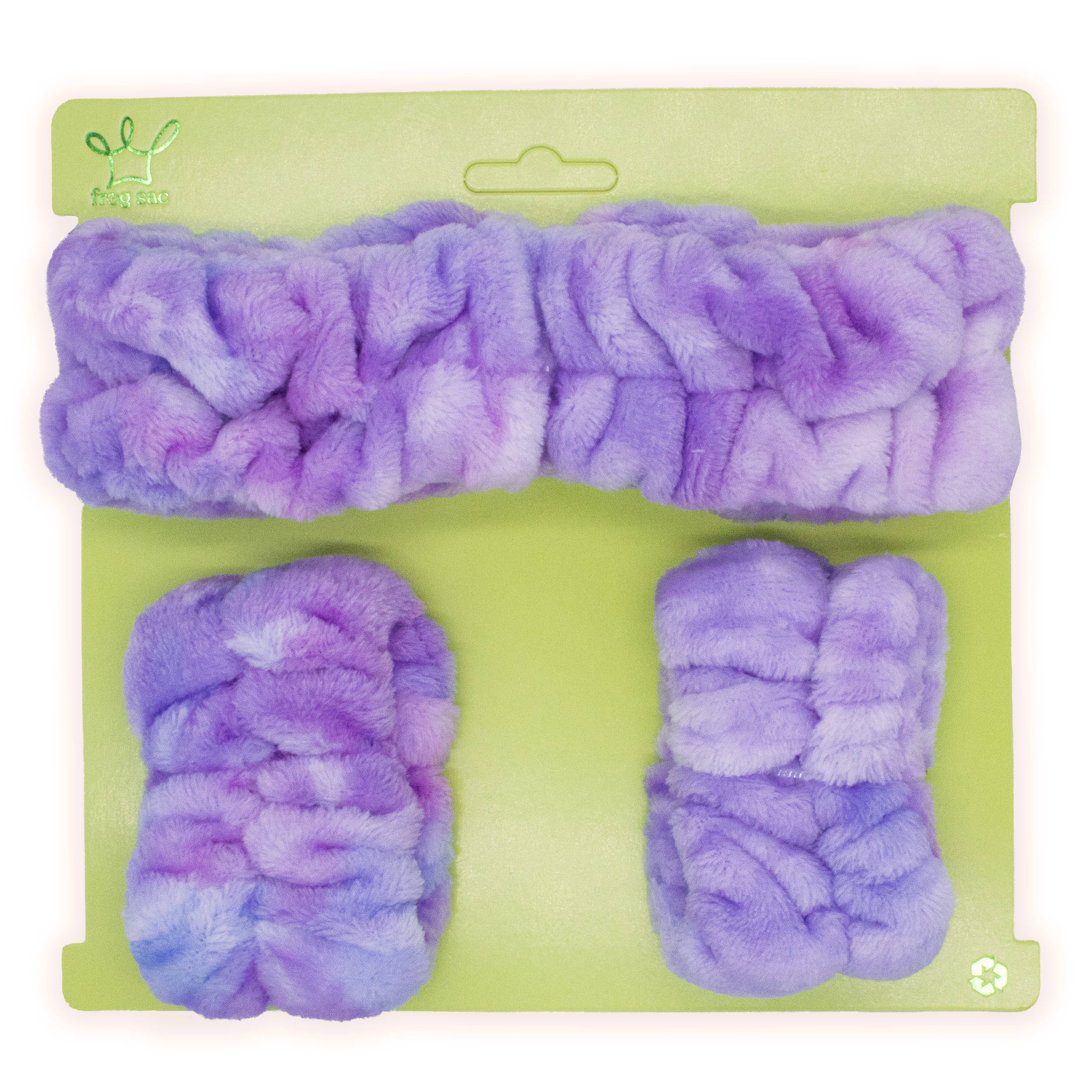 Frog Sac - Wholesale Spa Headband - Spa Headband - Skincare Headband & Wristband Set41