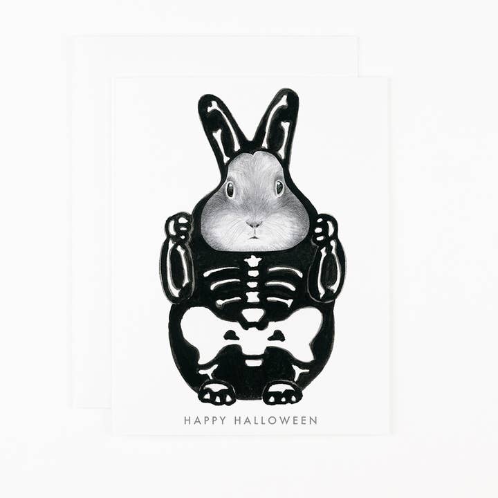 Skeleton Costume Bunny for wholesale by Dear Hancock
