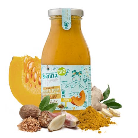 PUMPKIN SOUP WITH SPICES +6M for wholesale by SIENNA & FRIENDS
