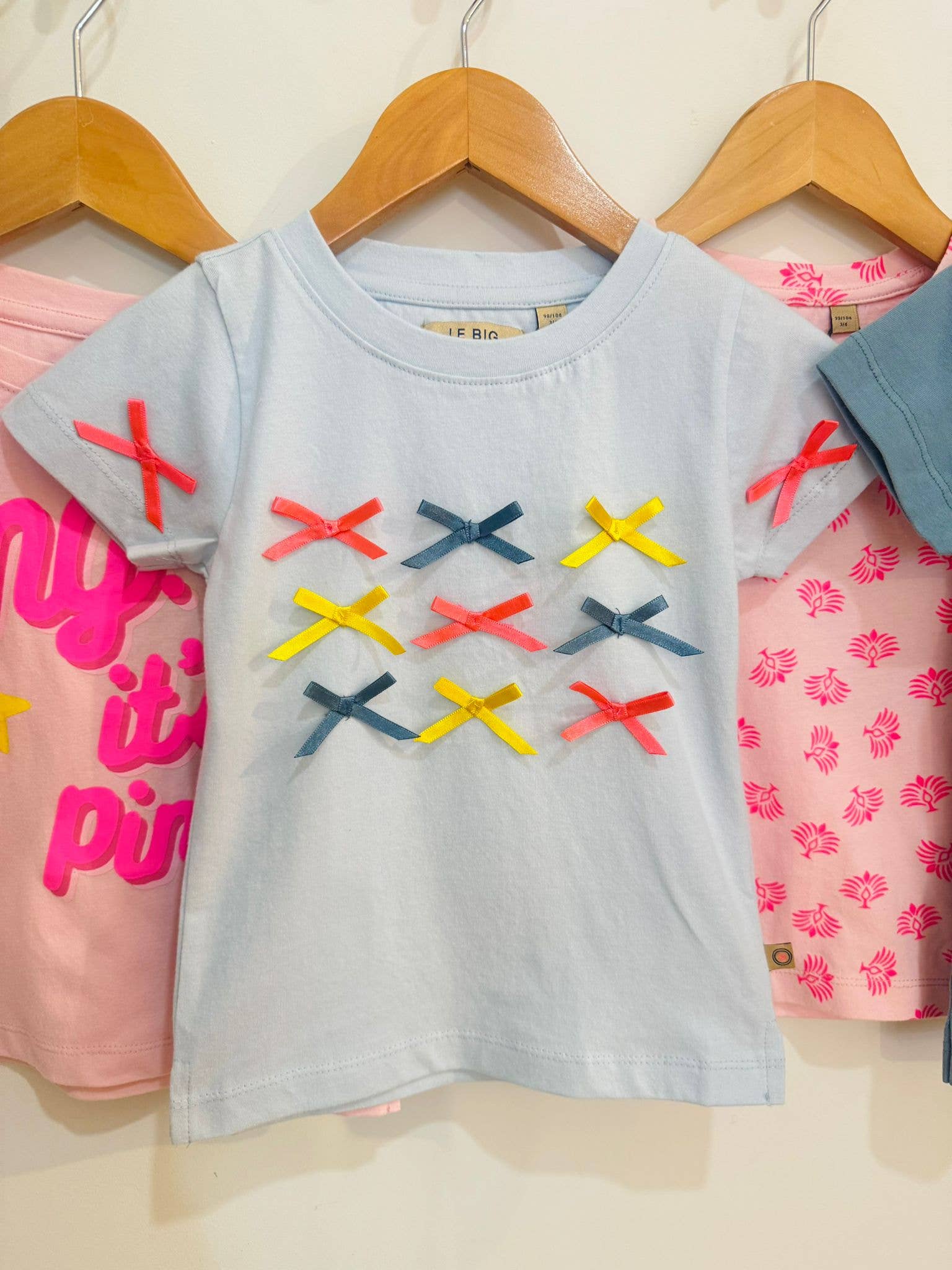 LE BIG - Wholesale T-Shirt - Kids - Dae Tee s/slv - Powder Blue2