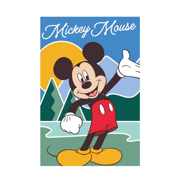 Evidence - Wholesale Bedding Blanket - Kids & Baby - Disney Mickey Mouse Fleece Blanket - 100 X 150 cm