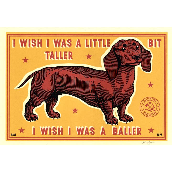 Ravi Zupa Arts - Wholesale Art Print - Baller Print
