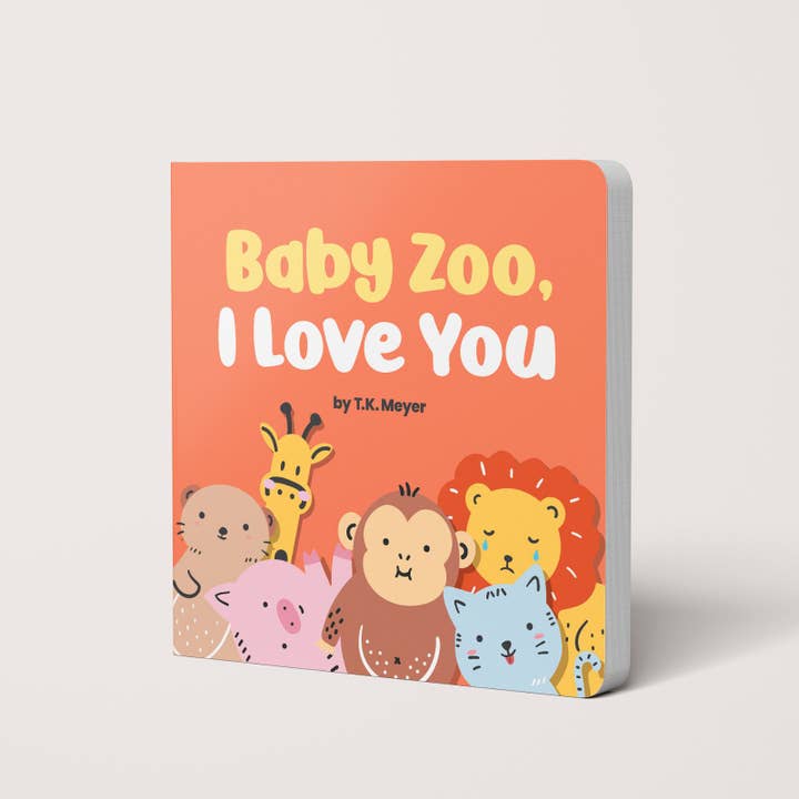 "Baby Zoo, I Love You" Board Book and other Purchase Wholesale our little makery. Free Returns & Net 60 Terms on Faire trending on Faire.