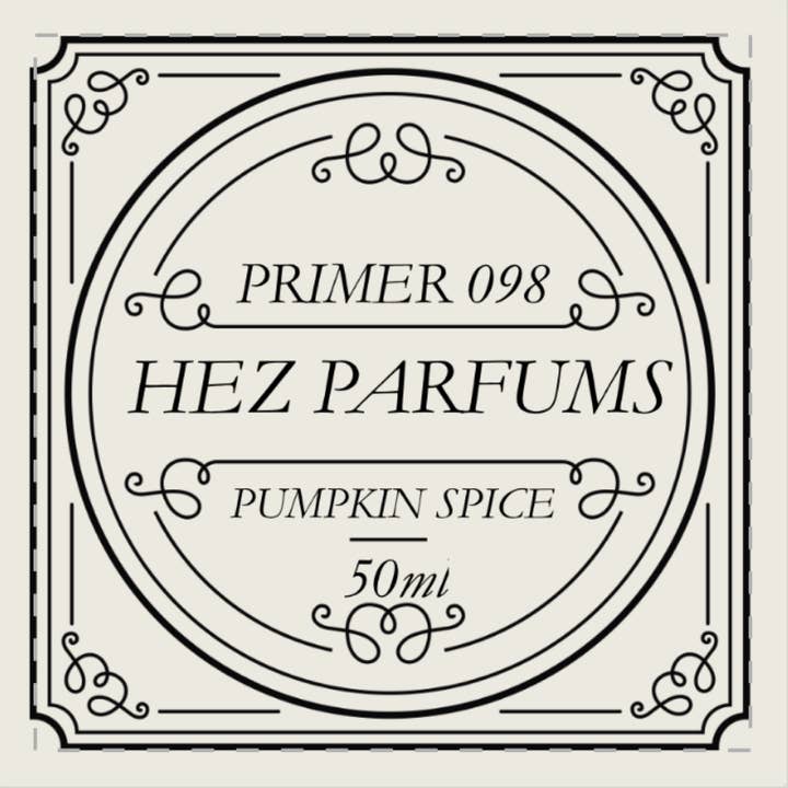 Apprêt 098 (Rehausseur de Parfum) – Épice de Citrouille pour la vente par HEZ PARFUMS