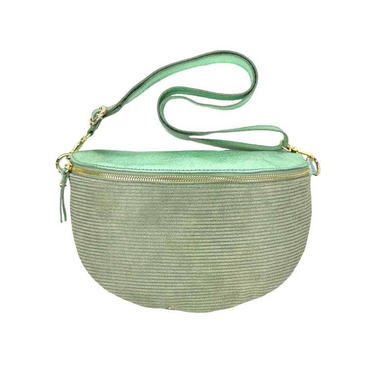 Chenson & Gorett - Wholesale Belt Bag - Women's - Women's Large Suede and Leather Waist Bag10