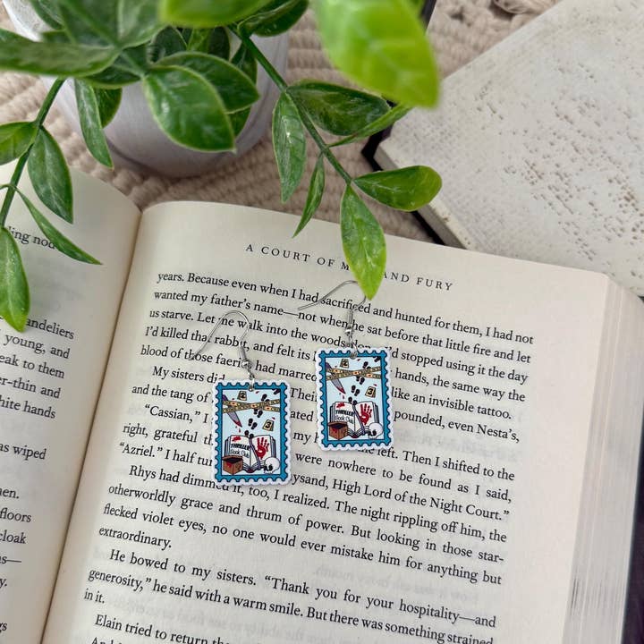 Briar layne - Wholesale Dangle Earrings - True Crime & Mystery Book Club Earrings4