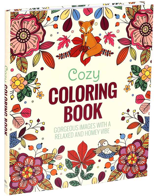 Simon & Schuster - Wholesale Coloring & Activity Book - Adult - Cozy Coloring Book by Editors of Thunder Bay Press1
