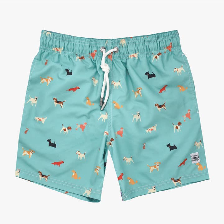 Animais de Estimação Curta por atacado de Azul Siete