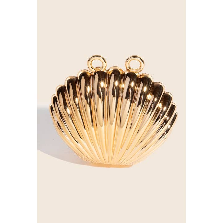 Collections by Fame Accessories - Vendita all'ingrosso Pochette - Donna - Portamonete con chiusura a conchiglia metallizzata