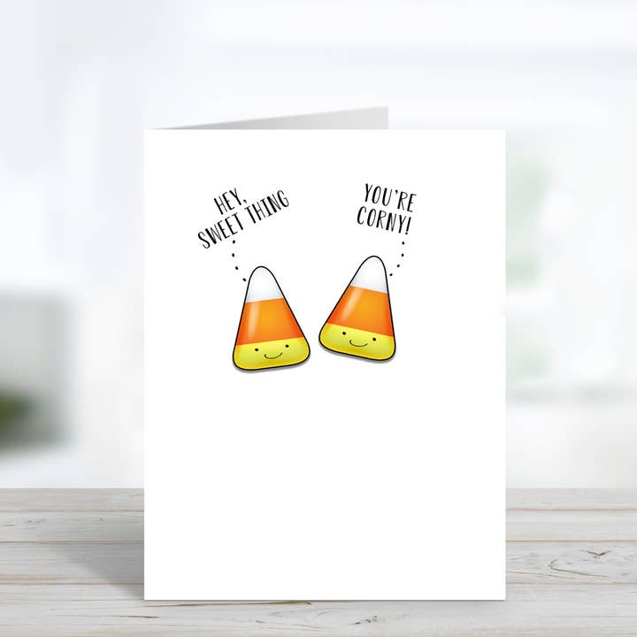 Du er Corny Halloween Card for engroshandel hos Cyndi and Sofi Designs