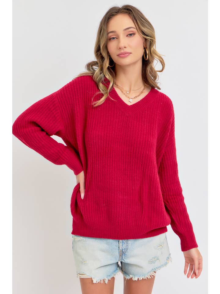 Sweet Lovely by Jen - Wholesale Knit Sweater - Women's - EVERYDAY CASUAL SWEATER54