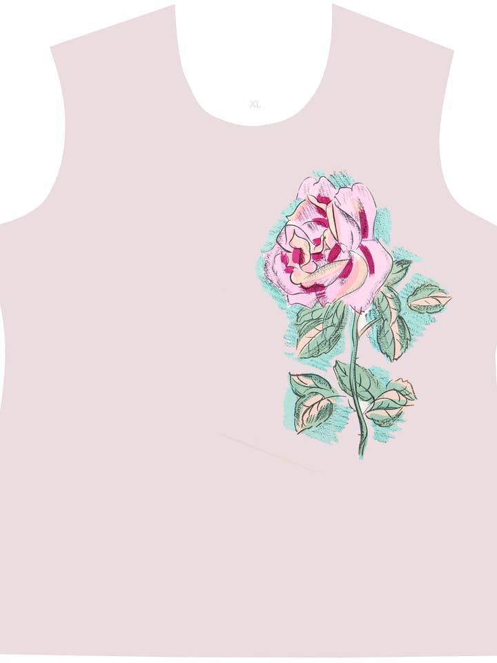 T-shirt - T-shirt Flor por atacado de OLALLA GAMBIN