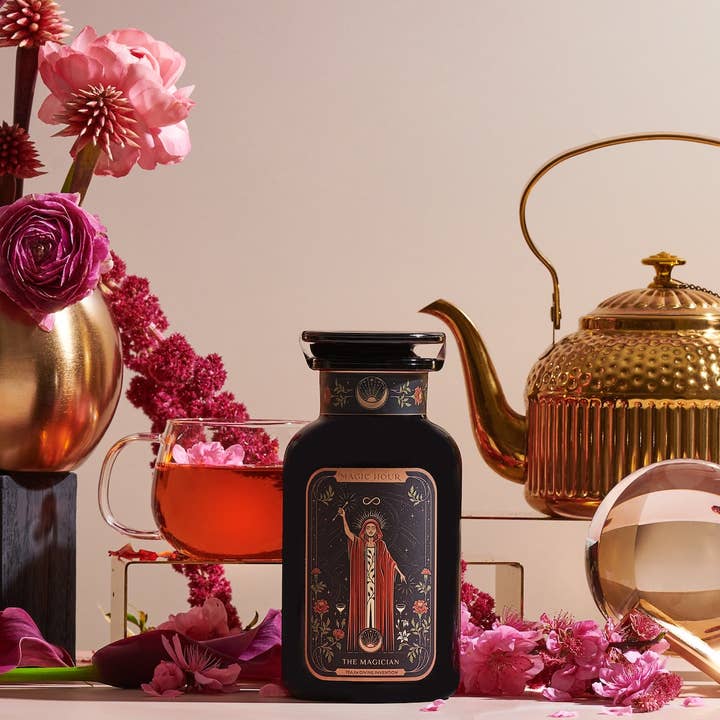 Magic Hour - Wholesale Loose Tea - The Magician : Elderberry-Ginger-Vanilla Herbal Tea