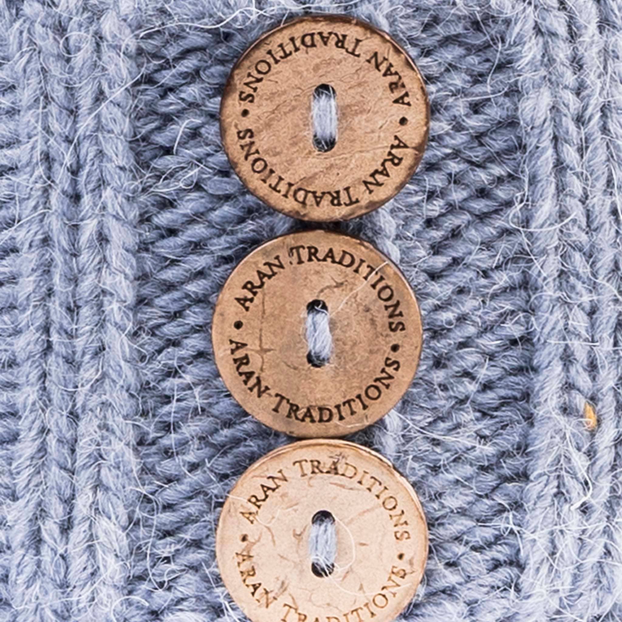 Aran Traditions - Wholesale Beanie - Women's - Aran Diamond Cable Button Hat27