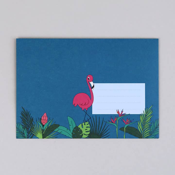 Kunst an Papier - Wholesale Envelopes - C6 Flamingo Fiona Envelope0