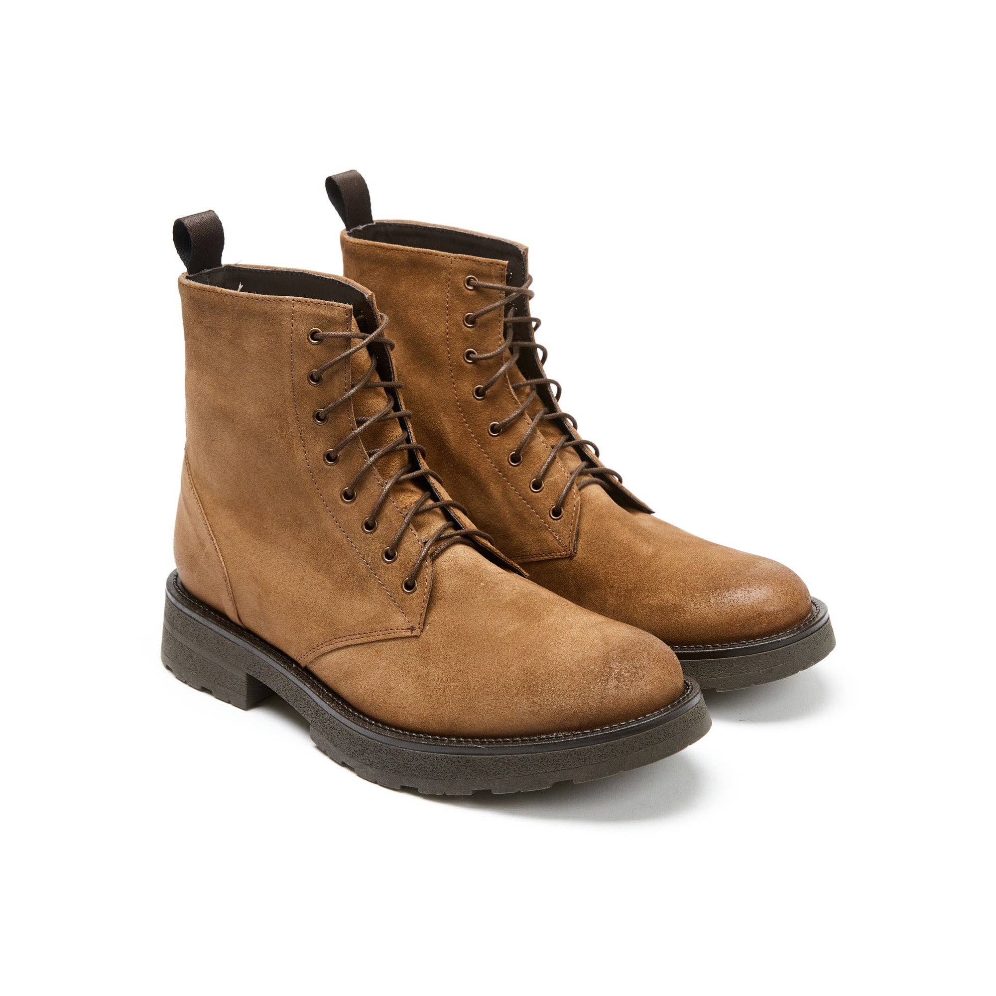 Frank Daniel – Großhandel Chelsea Boots – Herren – Kastanienbraune Stiefel für Herren. Hergestellt in Italien4