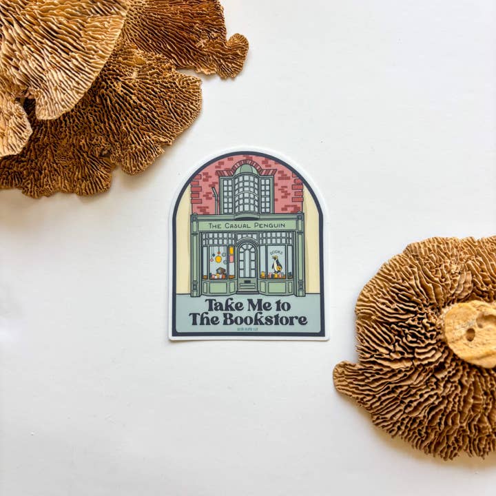 Bean Horse Car Designs - Wholesale Sticker - Take Me To The Bookstore Sticker3