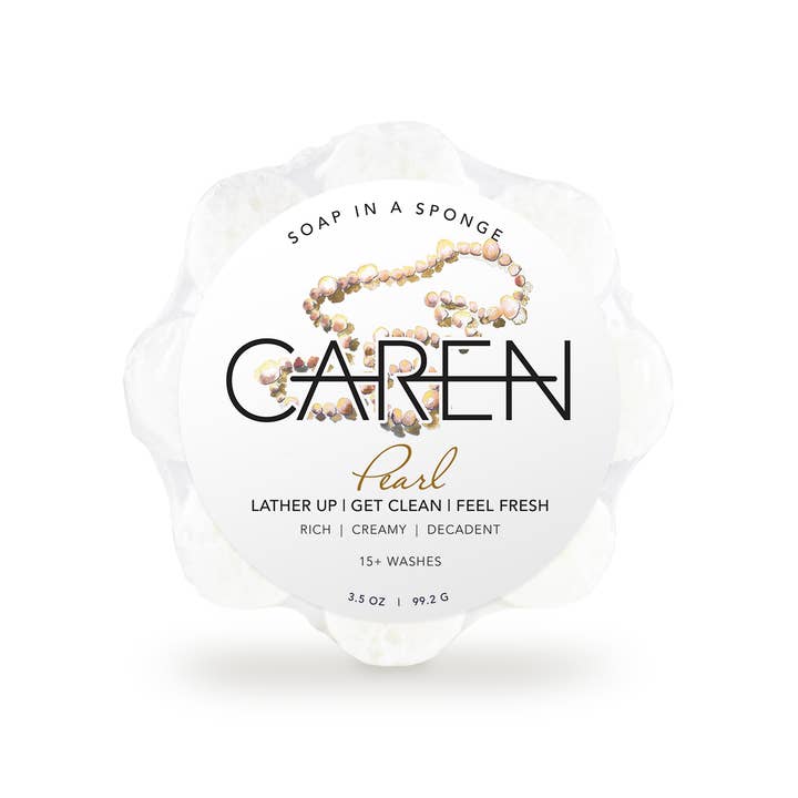 Caren Products - Wholesale Bath Pouf/Sponge - Pearl Shower Sponge