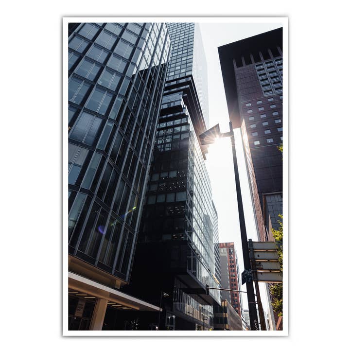 Poster Frankfurt am Main - Innenstadt für den Großhandel von 4one Pictures