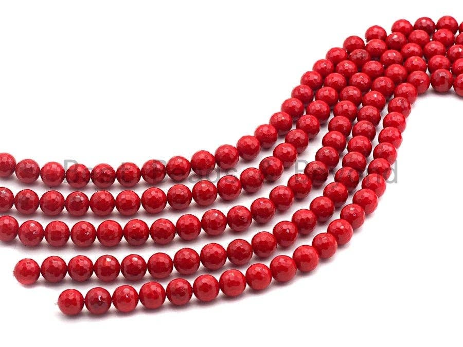 BestBeads&Beyond - Wholesale Beads - Quality Red Mother of Pearl beads,6mm/8mm/10mm/12mm/14mm Pea3