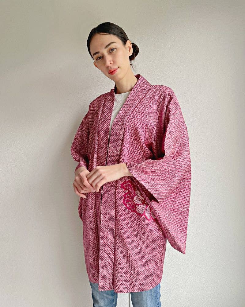 KimonoZen - Wholesale Kimono - Women's - Benigiku Haori Kimono Jacket4
