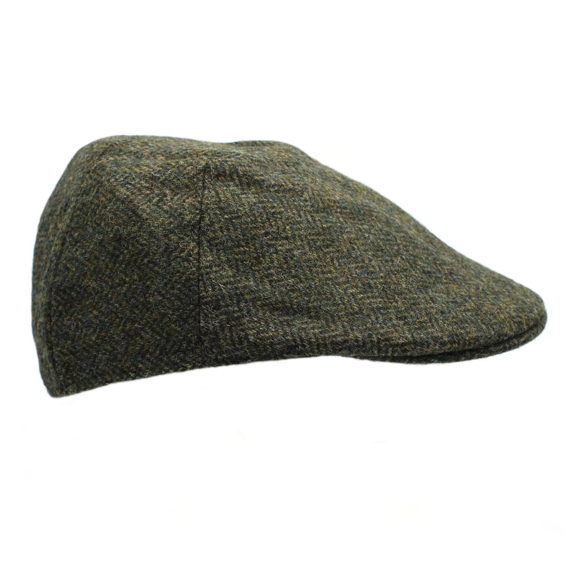 Heather Hats & Accessories - Wholesale Newsboy/Schoolboy Hat - Unisex - ZH049 Exeter British Wool Tweed Duckbill Cap1
